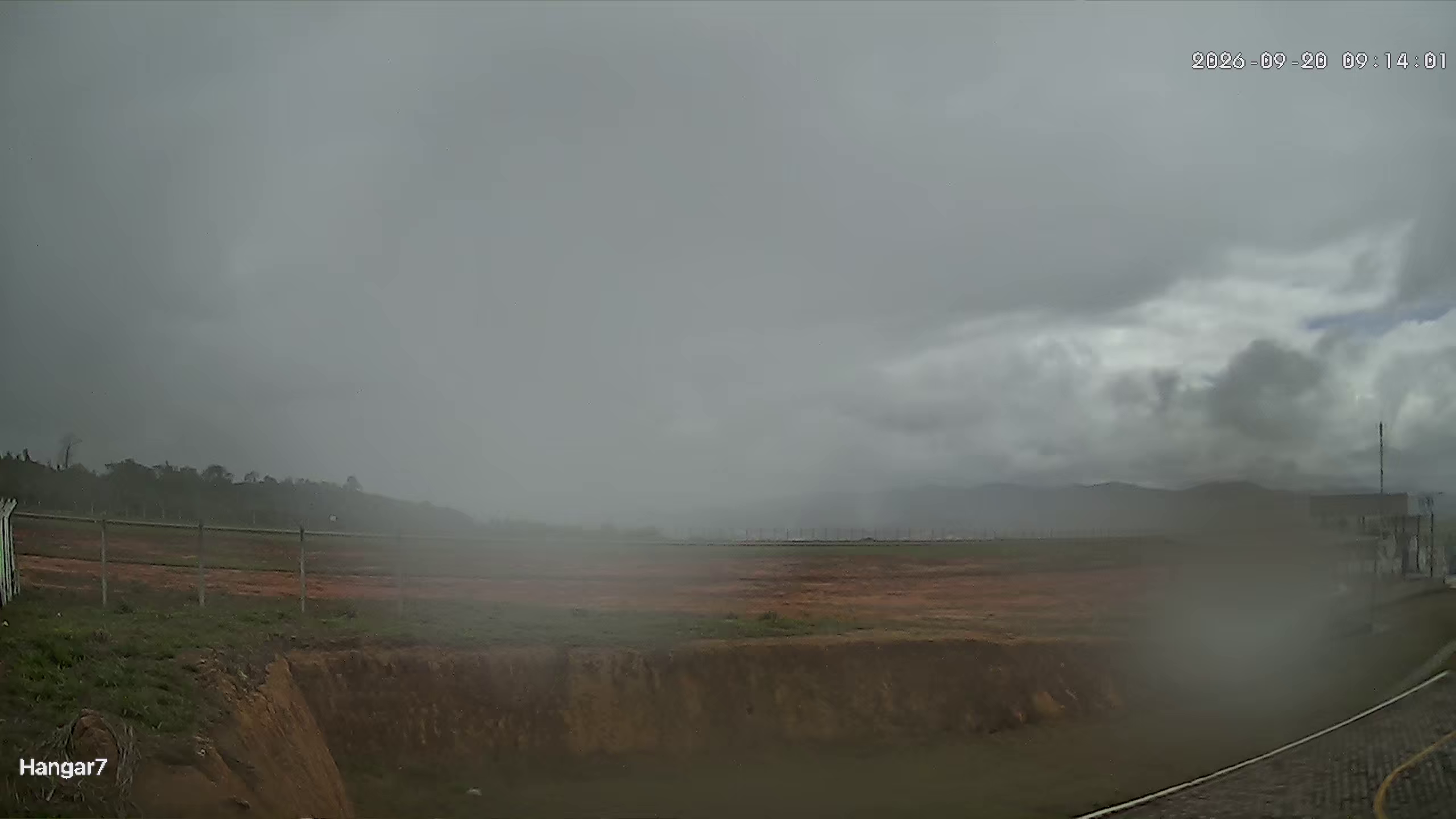 North/Northeast view from Hangar 07 at Kemil Kumaira Airport
